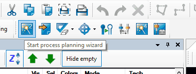 Process Planning Wizard
